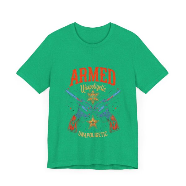 Armed & Unapologetic Cowboy Western T-Shirt - Bold Cowboy Tee for Wild West Lovers — Western Apparel - Image 11