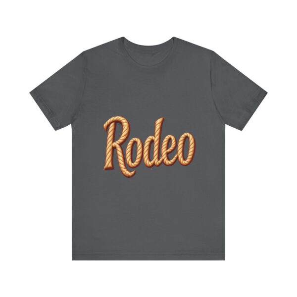 Rodeo Rope Typography T-Shirt – Western Cowboy Graphic Tee for Rodeo Fans - Image 53