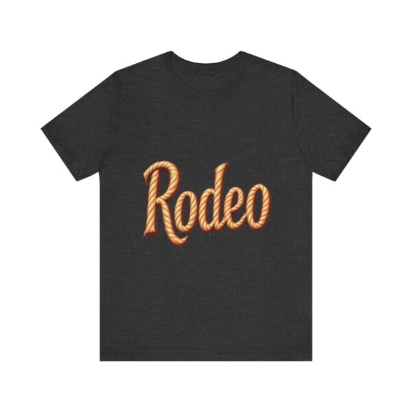 Rodeo Rope Typography T-Shirt – Western Cowboy Graphic Tee for Rodeo Fans - Image 57