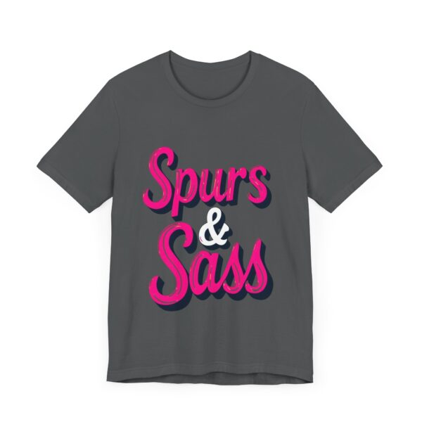 Spurs & Sass T-Shirt – Western Cowgirl Graphic for Bold Attitudes - Image 55