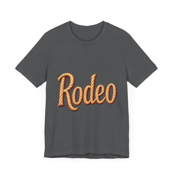 Rodeo Rope Typography T-Shirt – Western Cowboy Graphic Tee for Rodeo Fans - Image 55