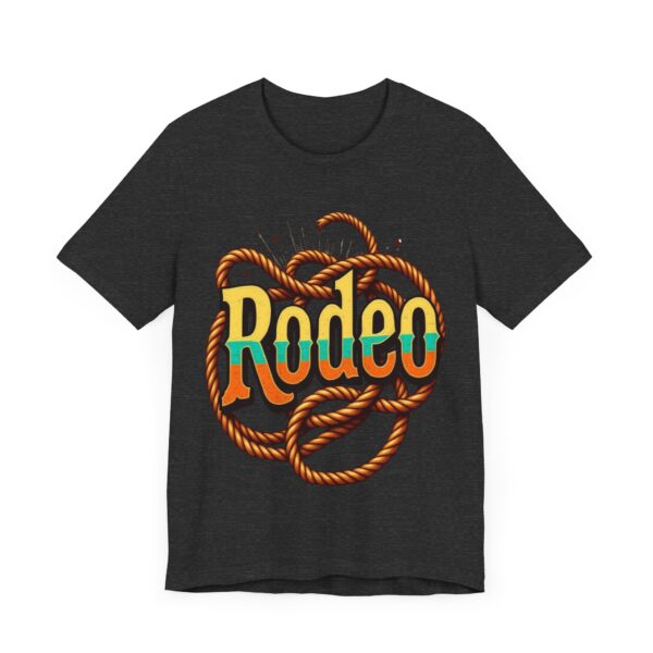 Rodeo Lariat T-Shirt – Bold Cowboy Typography Design for Western Enthusiasts - Image 59