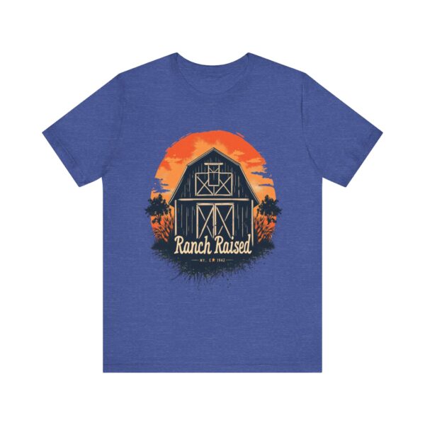 Ranch Raised Vintage Barn Silhouette - - T-Shirt | Western style - Image 17