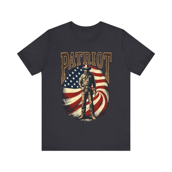 Patriot By Choice T-Shirt – Bold Cowboy Spirit and Patriotic Pride Design - Image 21