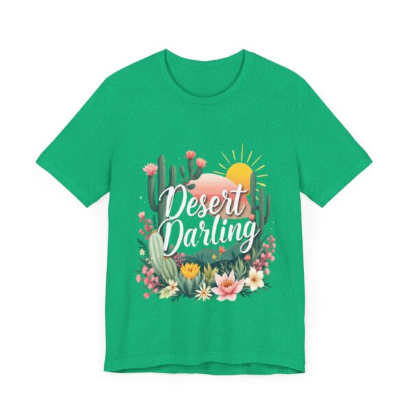 Desert Darling T-Shirt – Nostalgic Cowgirl Chic with Cactus & Sunburst Design - Image 35