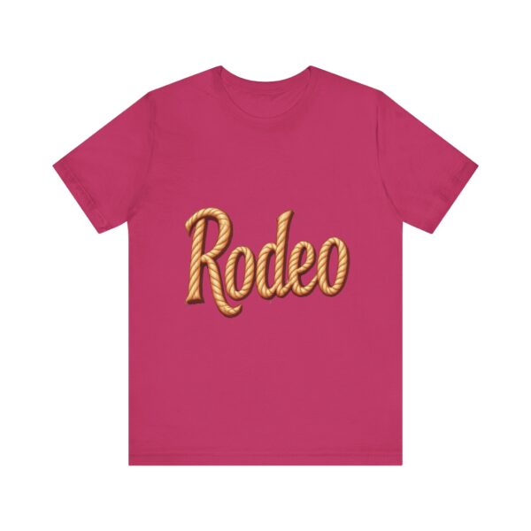 Rodeo Rope Typography T-Shirt – Western Cowboy Graphic Tee for Rodeo Fans - Image 61