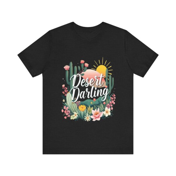 Desert Darling T-Shirt – Nostalgic Cowgirl Chic with Cactus & Sunburst Design - Image 9