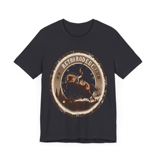 Retro Rodeo Club Bucking Bronco T-Shirt – Vintage Western Stamp Design - Image 35