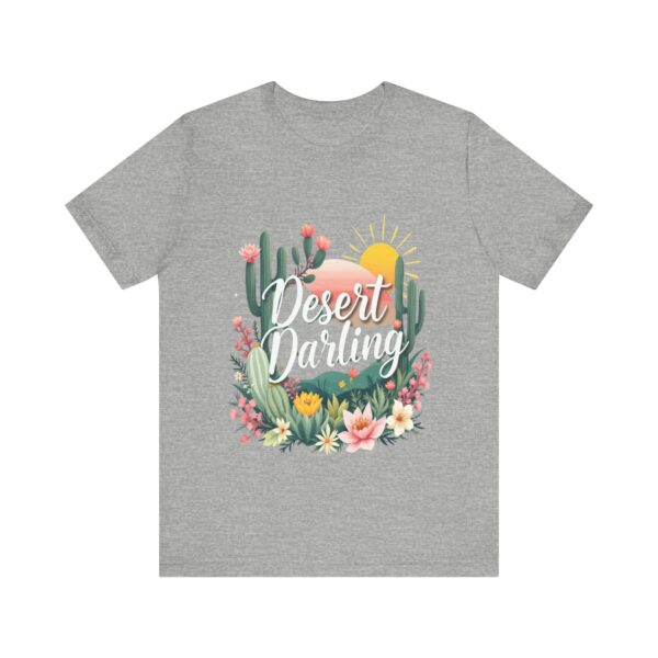 Desert Darling T-Shirt – Nostalgic Cowgirl Chic with Cactus & Sunburst Design - Image 49