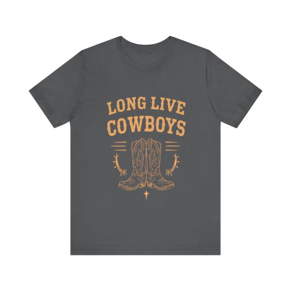 Long Live Cowboys Rustic Spur & Boot T-Shirt – Western Country Graphic Tee - Image 53