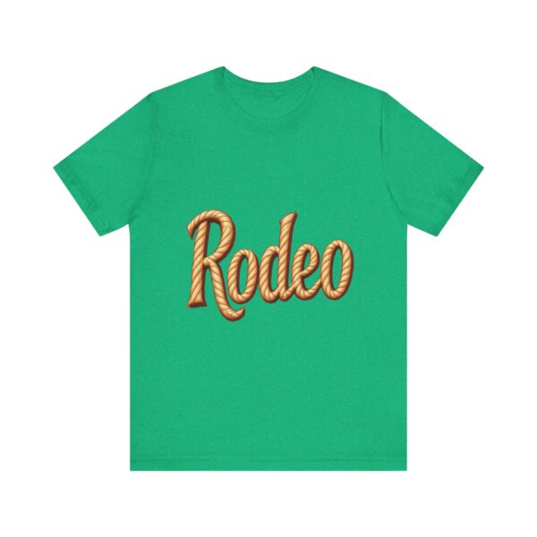 Rodeo Rope Typography T-Shirt – Western Cowboy Graphic Tee for Rodeo Fans - Image 33