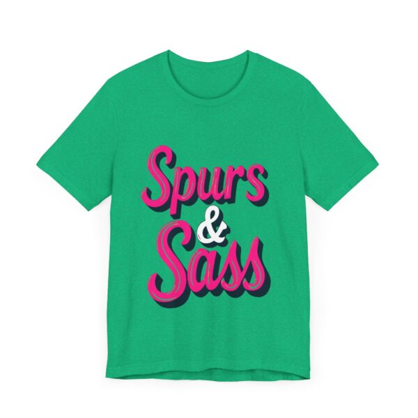 Spurs & Sass T-Shirt – Western Cowgirl Graphic for Bold Attitudes - Image 35