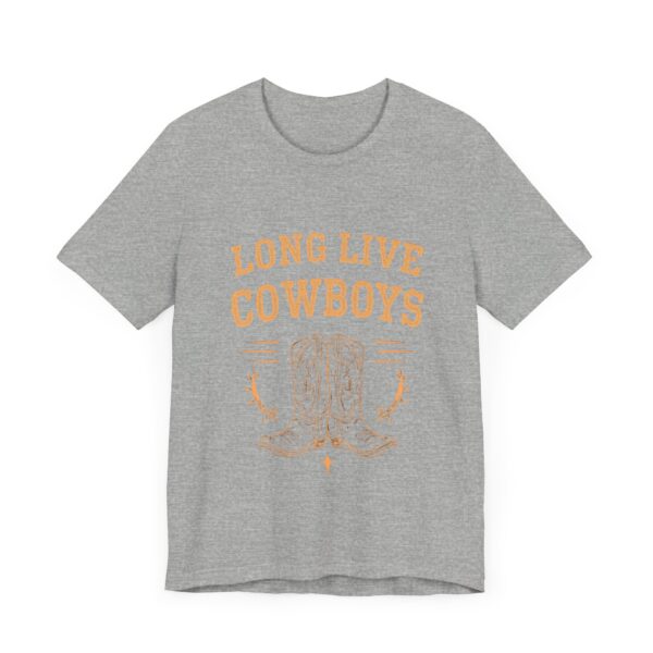 Long Live Cowboys Rustic Spur & Boot T-Shirt – Western Country Graphic Tee - Image 51