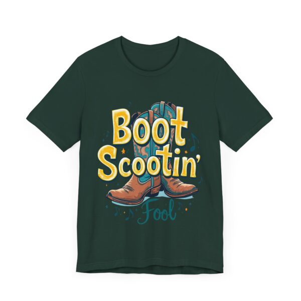 Boot Scootin’ Fool T-Shirt – Playful Country Dance Design with Rustic Charm - Image 35