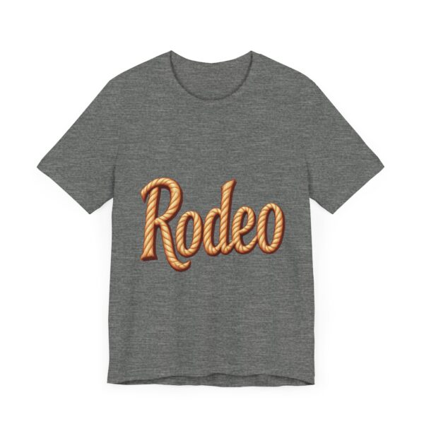 Rodeo Rope Typography T-Shirt – Western Cowboy Graphic Tee for Rodeo Fans - Image 7