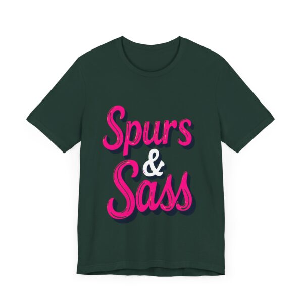 Spurs & Sass T-Shirt – Western Cowgirl Graphic for Bold Attitudes - Image 39