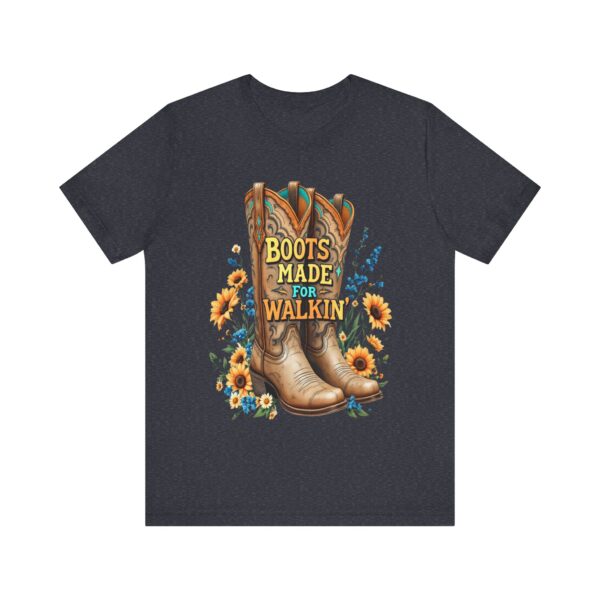 Boots Made for Walkin' T-Shirt – Rustic Cowgirl Boot Design with Country Flair - Image 61