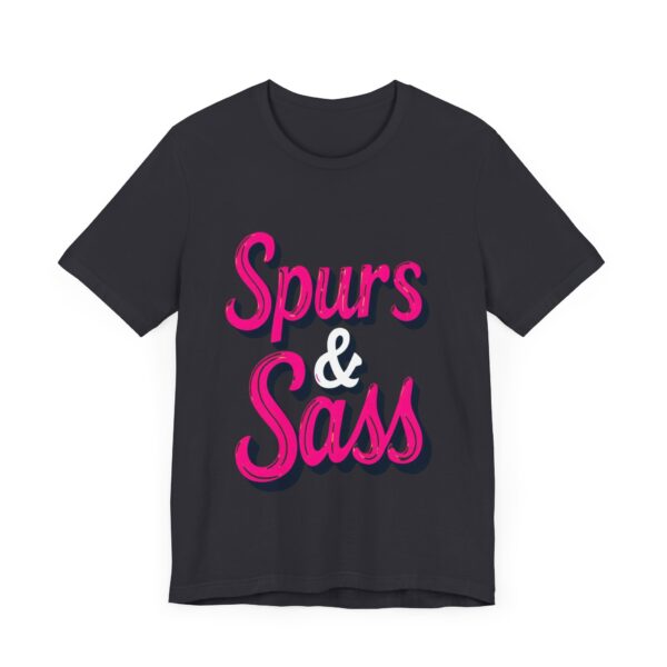 Spurs & Sass T-Shirt – Western Cowgirl Graphic for Bold Attitudes - Image 31