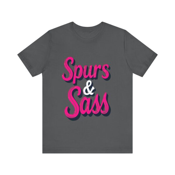 Spurs & Sass T-Shirt – Western Cowgirl Graphic for Bold Attitudes - Image 53