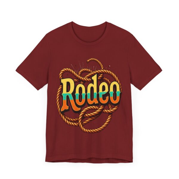 Rodeo Lariat T-Shirt – Bold Cowboy Typography Design for Western Enthusiasts - Image 67