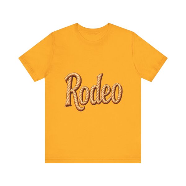 Rodeo Rope Typography T-Shirt – Western Cowboy Graphic Tee for Rodeo Fans - Image 13