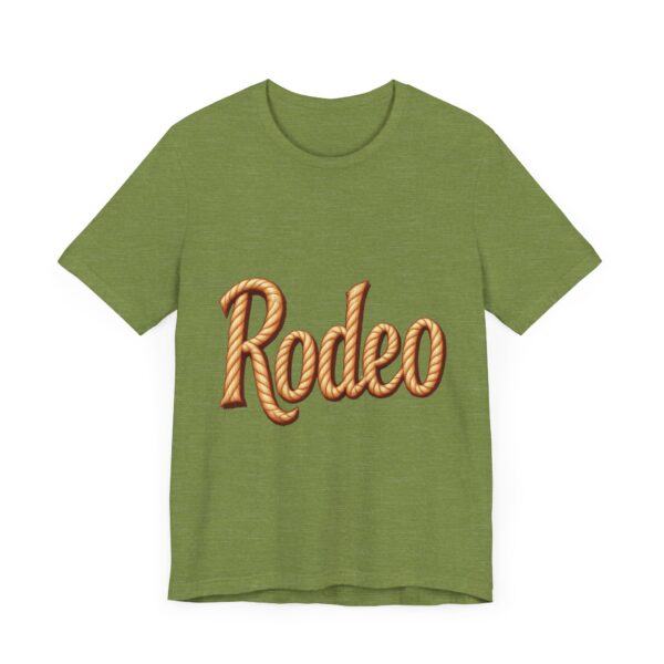 Rodeo Rope Typography T-Shirt – Western Cowboy Graphic Tee for Rodeo Fans - Image 23