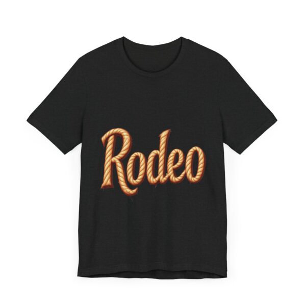 Rodeo Rope Typography T-Shirt – Western Cowboy Graphic Tee for Rodeo Fans - Image 11