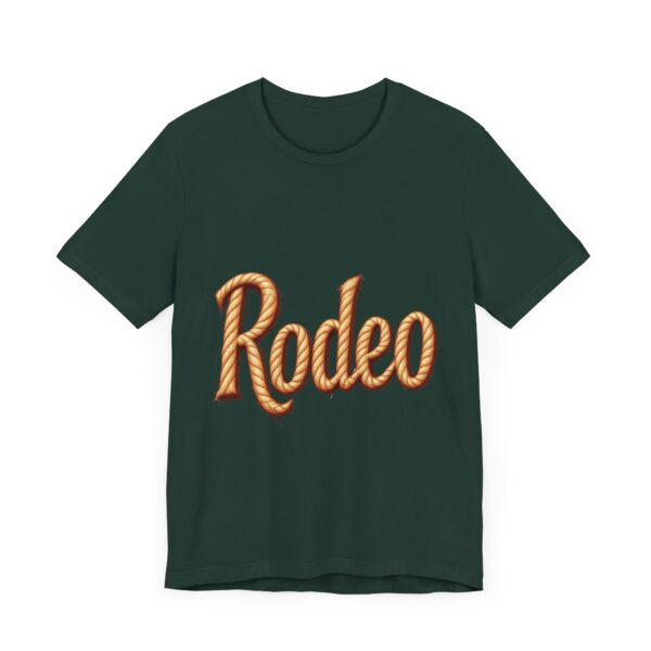 Rodeo Rope Typography T-Shirt – Western Cowboy Graphic Tee for Rodeo Fans - Image 39