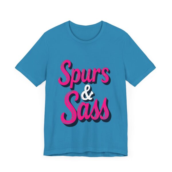 Spurs & Sass T-Shirt – Western Cowgirl Graphic for Bold Attitudes - Image 43