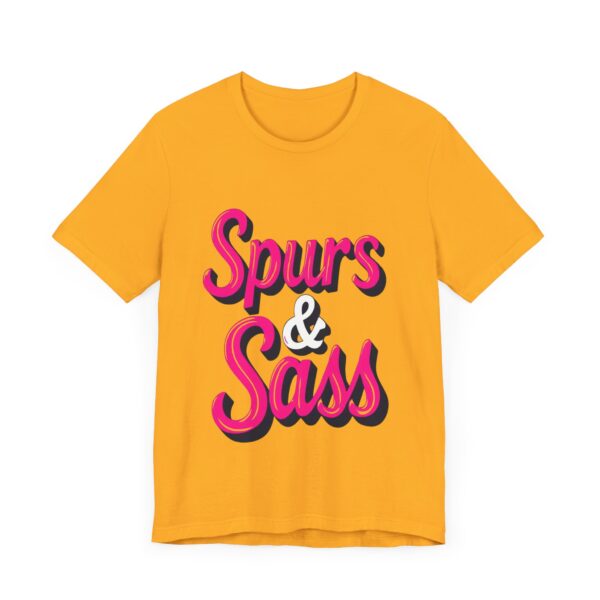 Spurs & Sass T-Shirt – Western Cowgirl Graphic for Bold Attitudes - Image 15