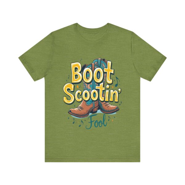 Boot Scootin’ Fool T-Shirt – Playful Country Dance Design with Rustic Charm - Image 13