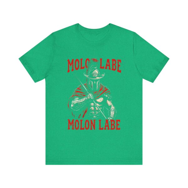 Spartan Cowboy Molon Labe T-Shirt - Bold Warrior Art for Freedom Lovers - Unique - Image 9