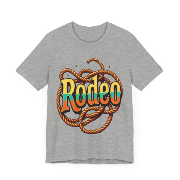 Rodeo Lariat T-Shirt – Bold Cowboy Typography Design for Western Enthusiasts - Image 51