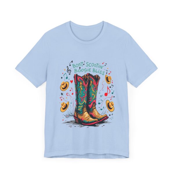 Boot Scootin' Boogie Bliss T-Shirt – Vibrant Country Dance Design with Musical Flair - Image 47