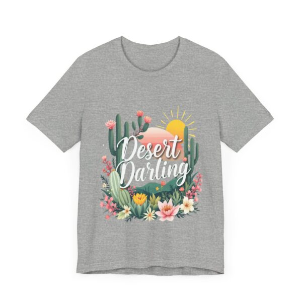 Desert Darling T-Shirt – Nostalgic Cowgirl Chic with Cactus & Sunburst Design - Image 51