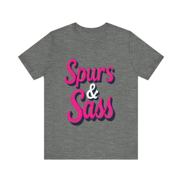 Spurs & Sass T-Shirt – Western Cowgirl Graphic for Bold Attitudes - Image 5