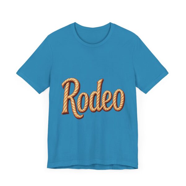 Rodeo Rope Typography T-Shirt – Western Cowboy Graphic Tee for Rodeo Fans - Image 43