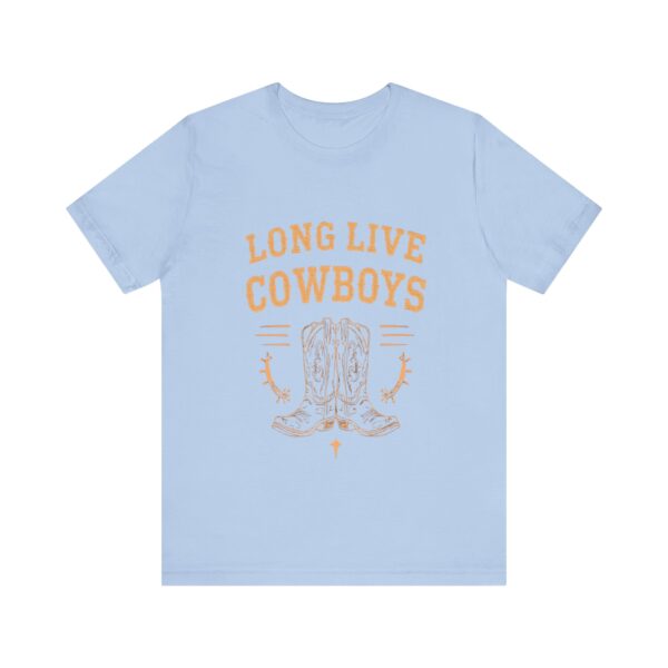 Long Live Cowboys Rustic Spur & Boot T-Shirt – Western Country Graphic Tee - Image 45