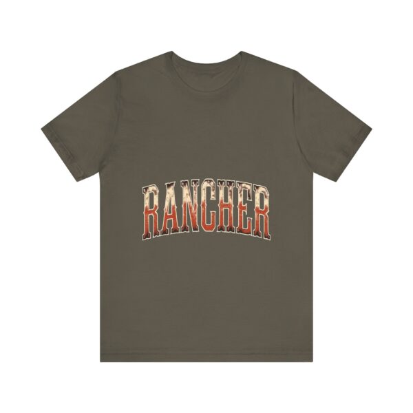 Rancher Legacy T-Shirt – Bold Western Typography for Rural Living Enthusiasts - Image 17