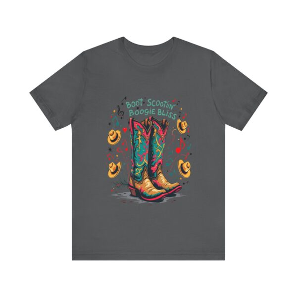 Boot Scootin' Boogie Bliss T-Shirt – Vibrant Country Dance Design with Musical Flair - Image 53