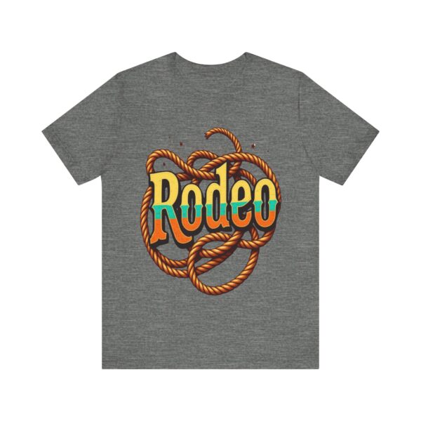 Rodeo Lariat T-Shirt – Bold Cowboy Typography Design for Western Enthusiasts - Image 5