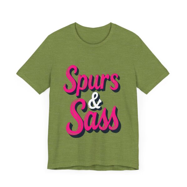 Spurs & Sass T-Shirt – Western Cowgirl Graphic for Bold Attitudes - Image 23