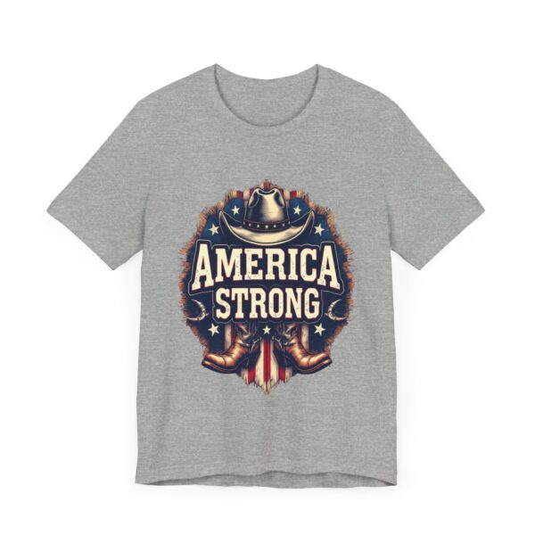 America Strong T-Shirt – Cowboy Pride and Patriotic Spirit Design - Image 51