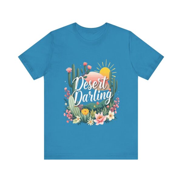 Desert Darling T-Shirt – Nostalgic Cowgirl Chic with Cactus & Sunburst Design - Image 41