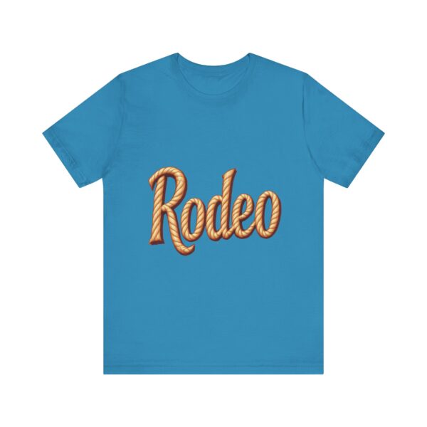 Rodeo Rope Typography T-Shirt – Western Cowboy Graphic Tee for Rodeo Fans - Image 41