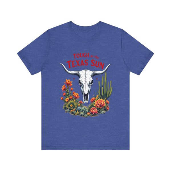 Texas Longhorn Skull T-Shirt - Tough as the Texas Sun with Cacti and Sagebrush — Western-Themed Clothing - Image 17