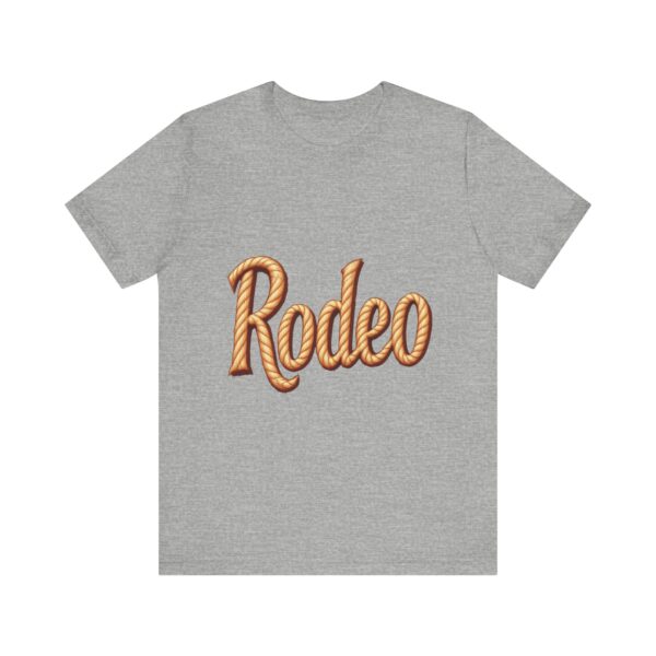 Rodeo Rope Typography T-Shirt – Western Cowboy Graphic Tee for Rodeo Fans - Image 49