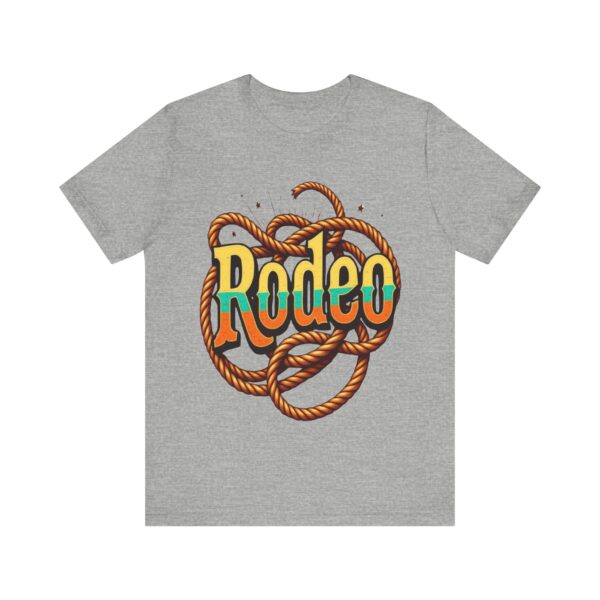 Rodeo Lariat T-Shirt – Bold Cowboy Typography Design for Western Enthusiasts - Image 49