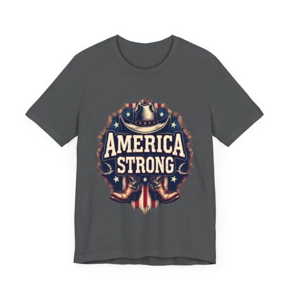 America Strong T-Shirt – Cowboy Pride and Patriotic Spirit Design - Image 55