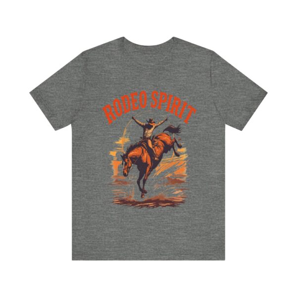 Rodeo Spirit Vintage Bronco Rider T-Shirt – Western Graphic Tee for Cowboys & Rodeo Fans - Image 5